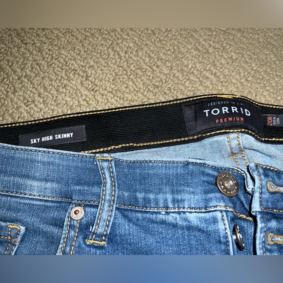 BNWOT TORRID size 20 skinny jean - Picture 2 of 5